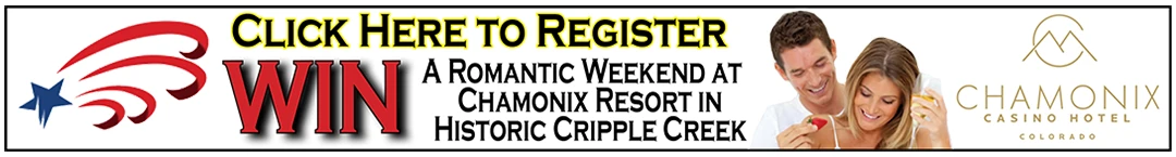 Chamonix Resort in Historic Cripple Creek, Colorado (Advertisement Banner)